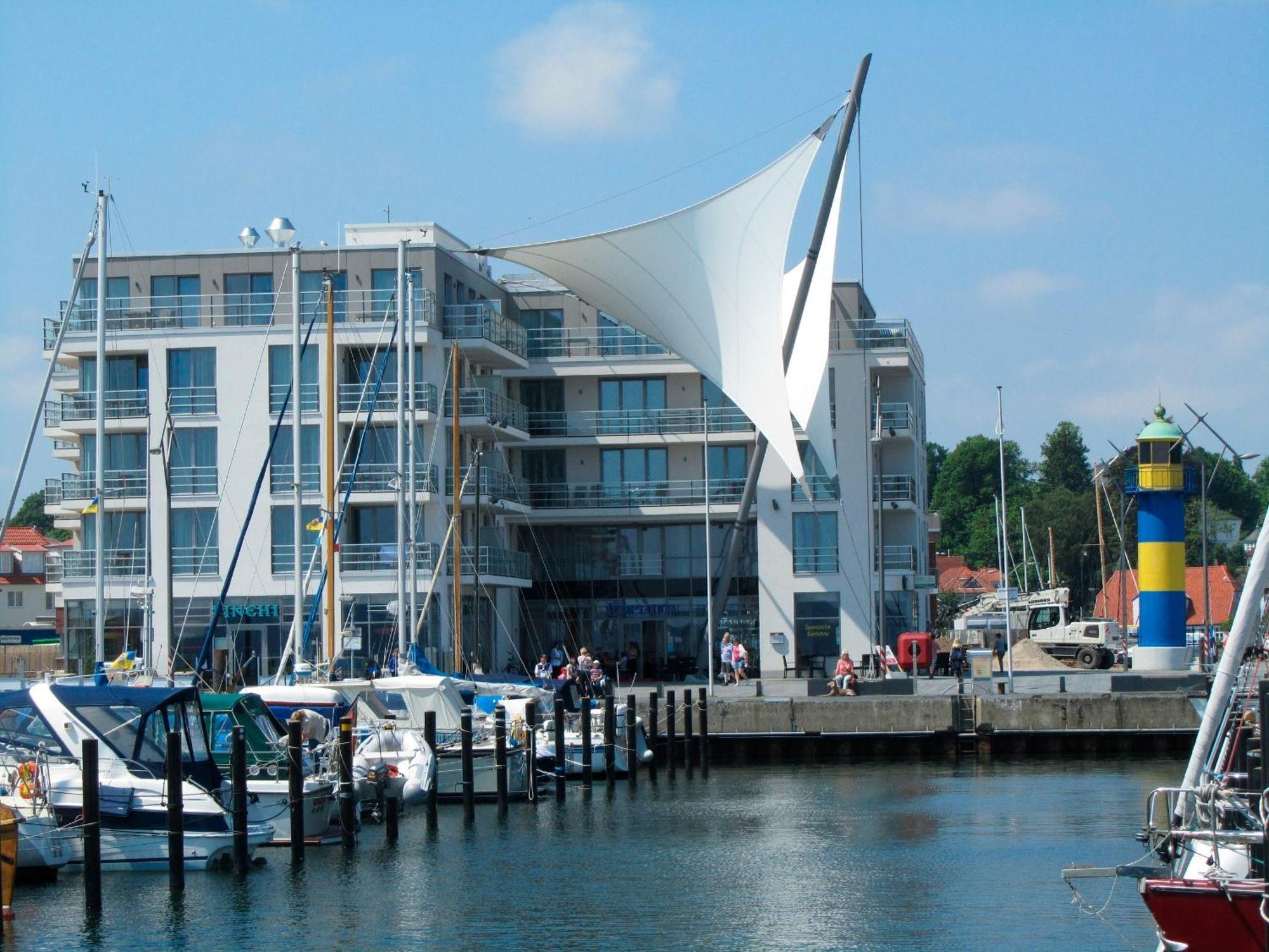 Apartment 12 - "Silbermoewe I" - Blickrichtung Yacht- Und Binnenhafenoffenes Meer Эккернфёрде Экстерьер фото