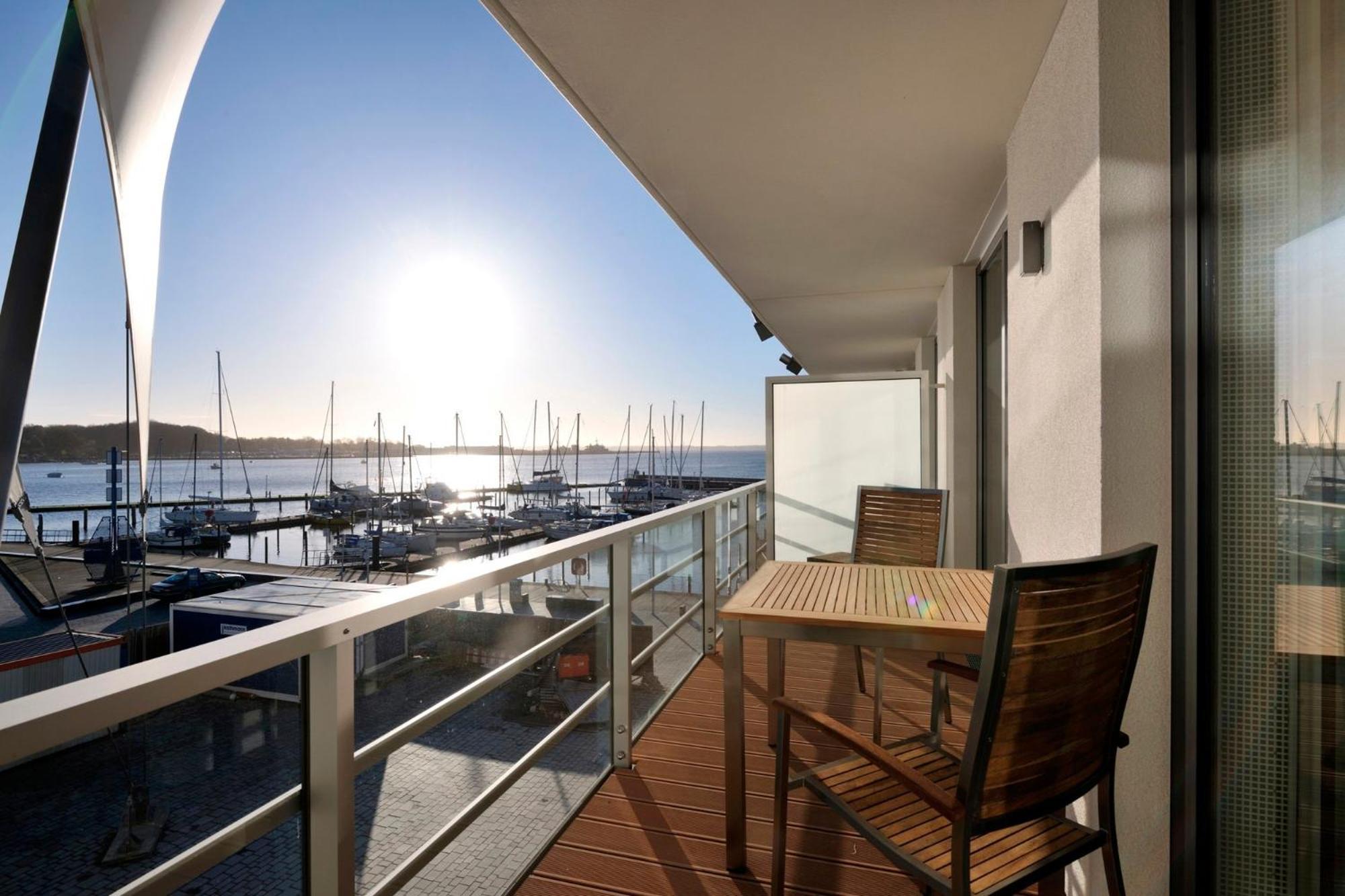 Apartment 12 - "Silbermoewe I" - Blickrichtung Yacht- Und Binnenhafenoffenes Meer Эккернфёрде Экстерьер фото